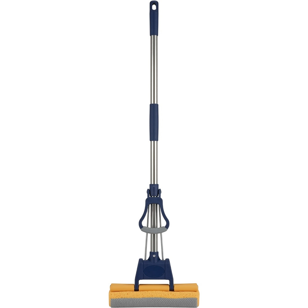 Kmxwp Pressfold Self-Wringing Sponge Mop 51 in Navy Gray - Product view