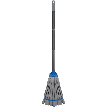 Kmxwp Self-Wringing Cotton Strip Mop with Ratchet Collar Gray - Product view